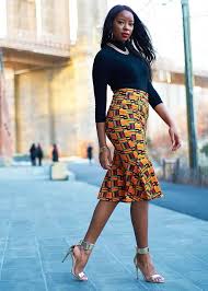 African Printed Skirt